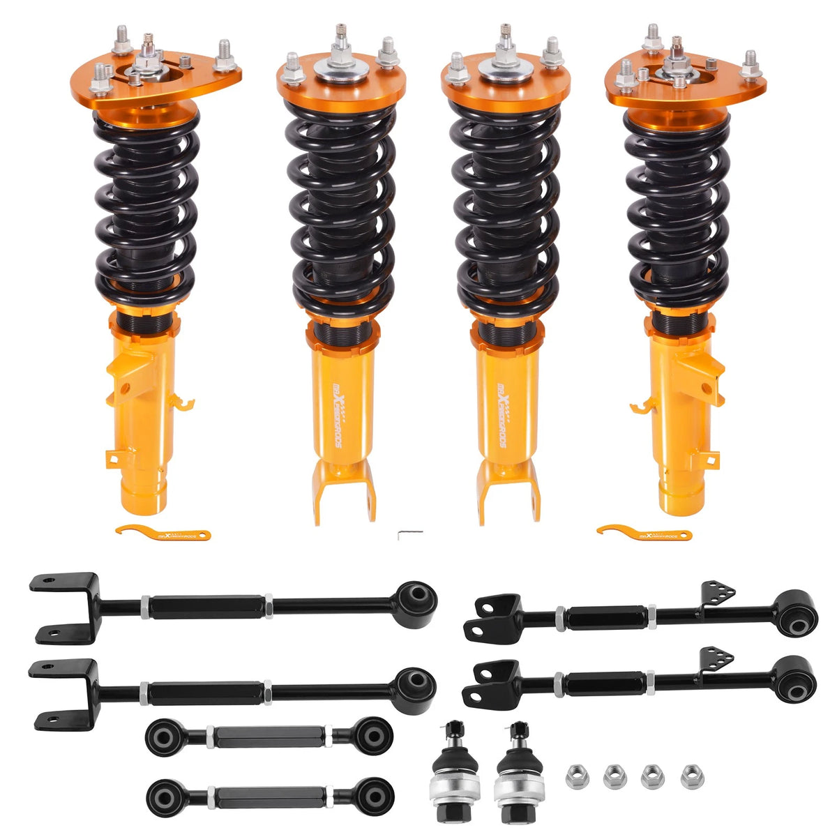 24 Way Damper Coilovers + Rear Camber Control Arms Kit for Honda Accord (2013–2017)
