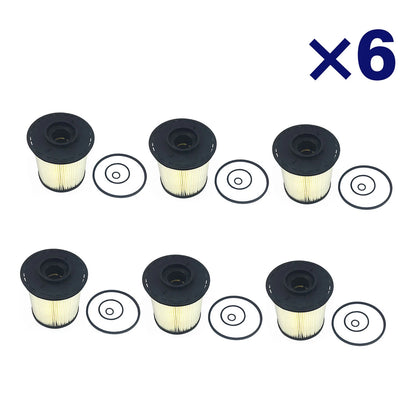 6PCS Fuel Filters F59201 for Dodge Ram 2500 3500 (1994–2002) 5.9L Turbo Diesel