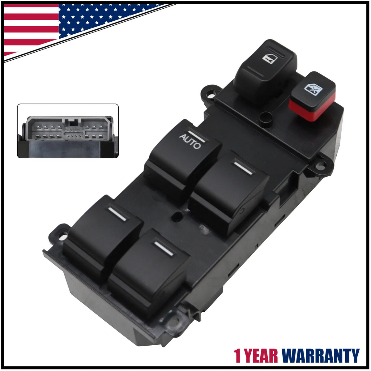 Power Window Master Control Switch 35750-SWA-K01 for Honda CR-V (2007–2011)