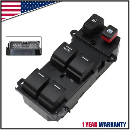 Power Window Master Control Switch 35750-SWA-K01 for Honda CR-V (2007–2011)