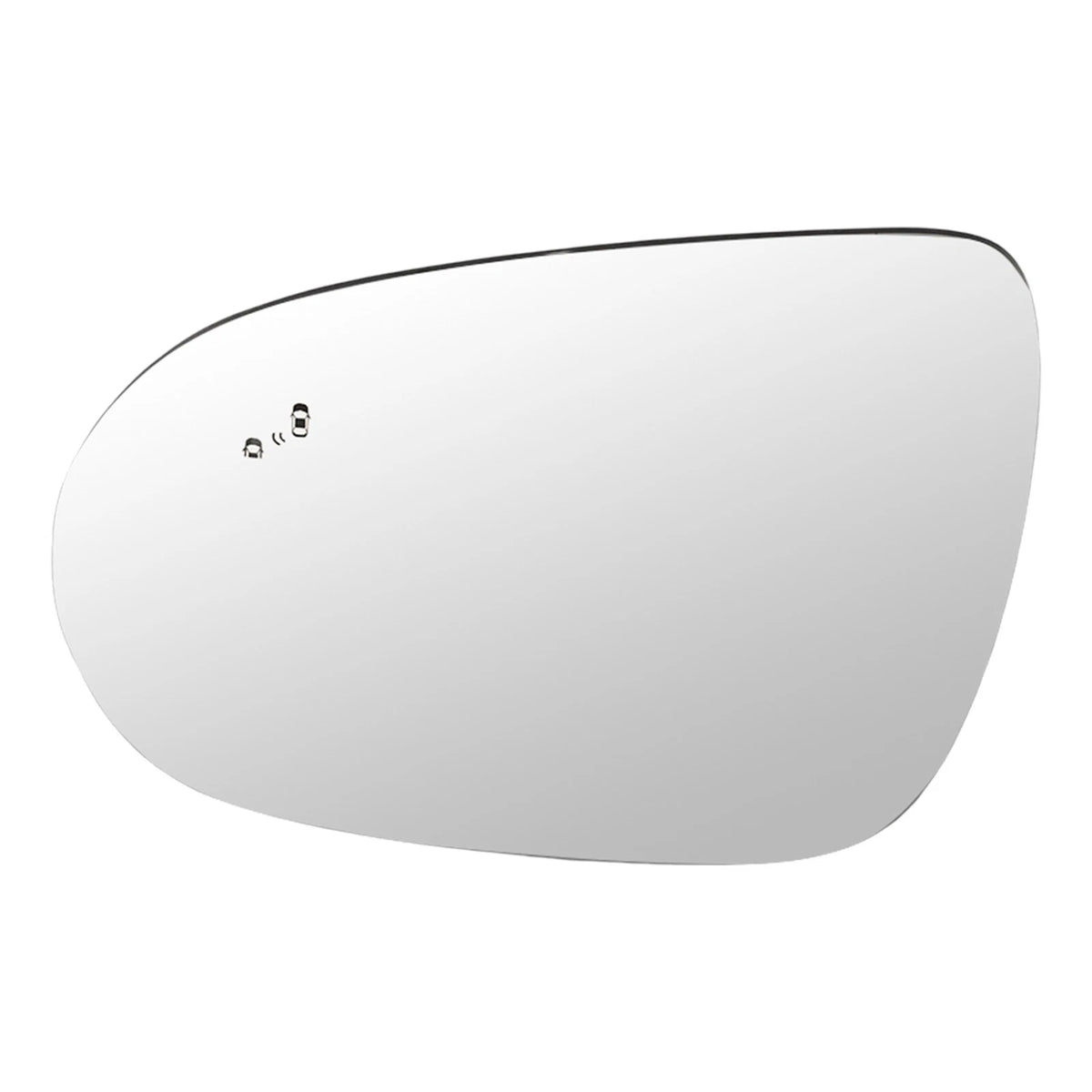 Left Driver Mirror Glass w/Heated Blind Spot for Kia Sorento (2016–2020) 87611C5050