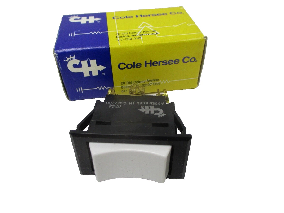 Cole Hersee SPDT On/Off/On Marine Rocker Toggle Switch 12V 25A (56003-03)