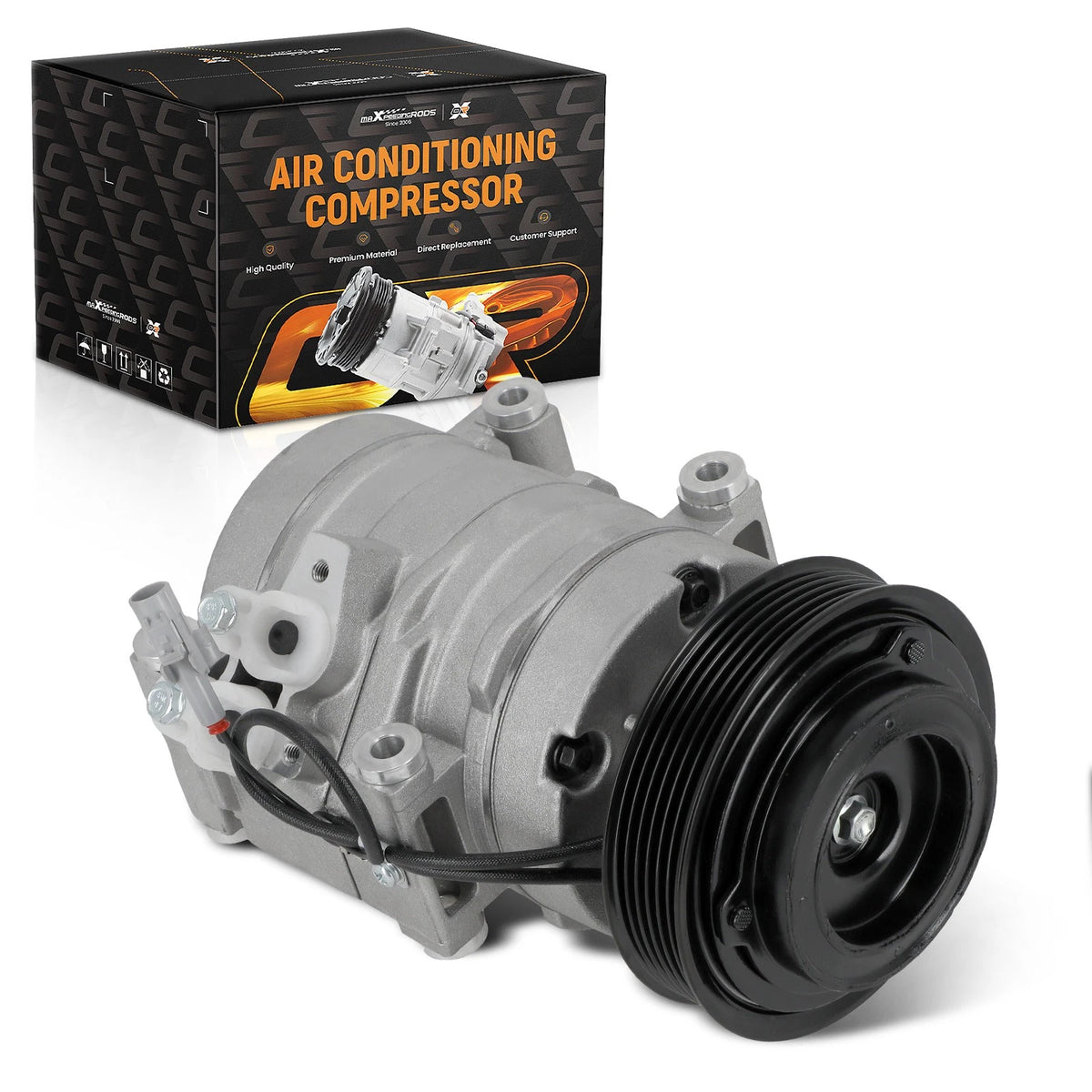 A/C Compressor with Clutch for Toyota Sienna (2004–2006) CO 10854C