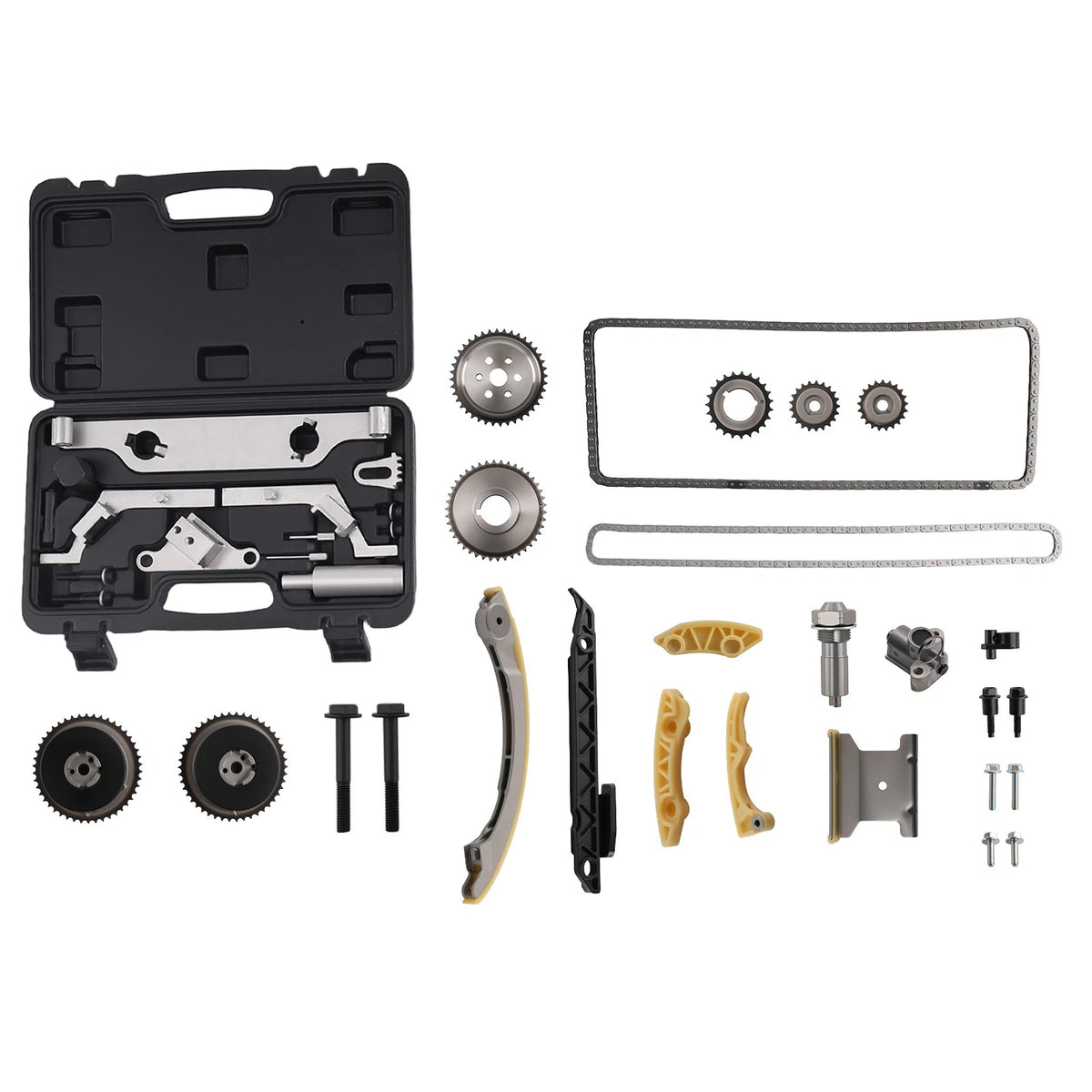 Timing Chain Kit with Camshaft Tool for Chevrolet Equinox Malibu 2.4L (2011–2017)