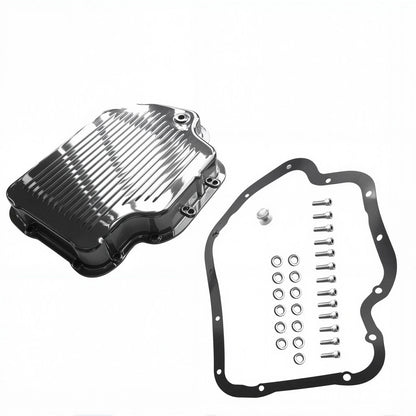 Finned Aluminum Transmission Oil Pan for GM TH400 (2-3/8 Inch Depth)