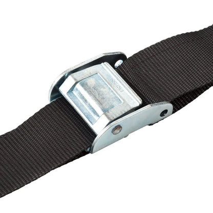 8 Pack 2" x 6' Heavy Duty Cam Buckle Tie Down Straps with Snap Hooks