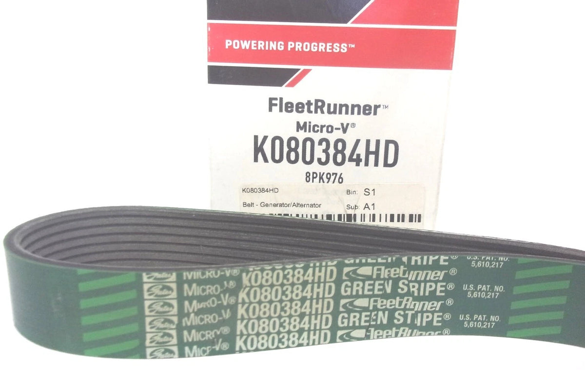 Gates Serpentine Heavy Duty Micro-V Belt K080384HD 8PK976 for