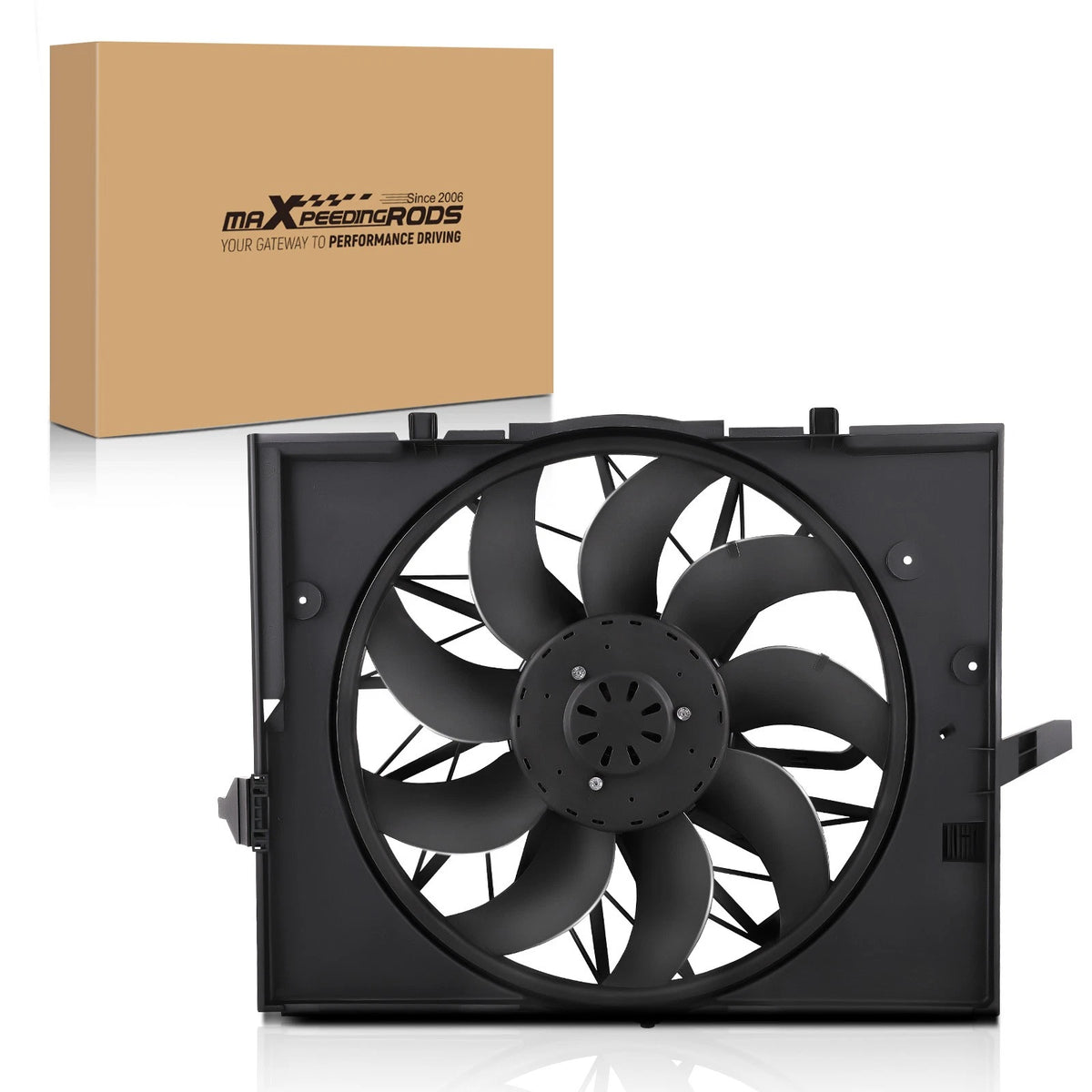 Radiator Cooling Fan for BMW 525i/530i/750i/750Li (2004–2009) 17427543282 621-211