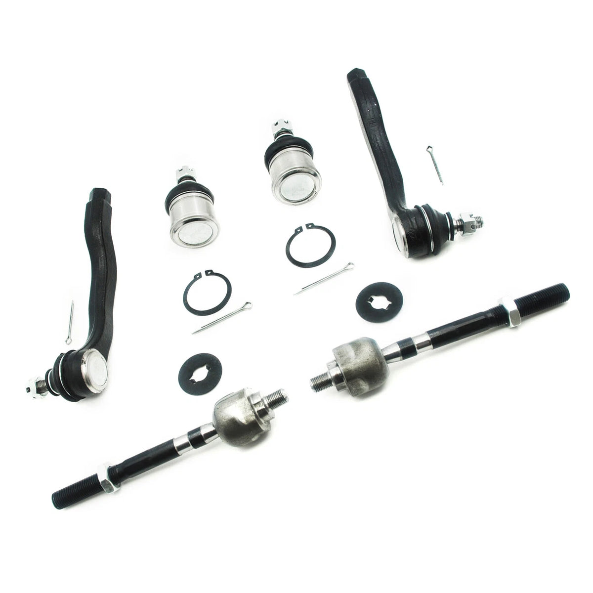 Lower Ball Joints & Tie Rod Ends Suspension Kit for Acura Integra Honda (1992–1997)