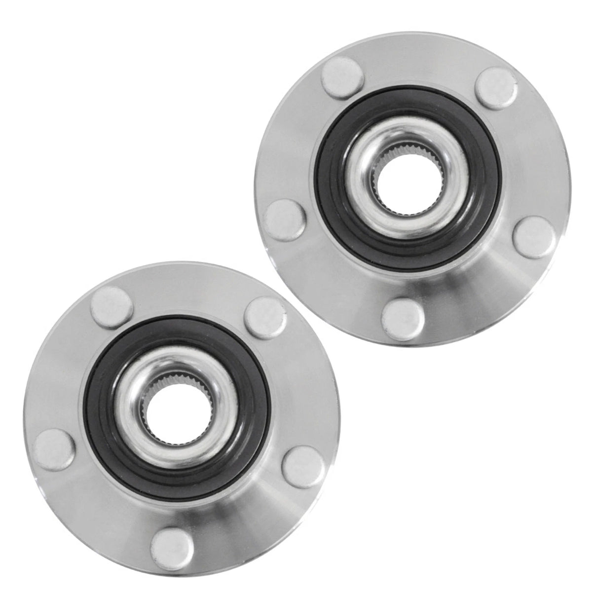 2pcs Front Wheel Hub & Bearing Assembly for Volvo C70 C30 S40 V50 (2004–2013)