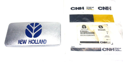 Aluminum Emblem Hood Ornament Decal for New Holland (87802951)
