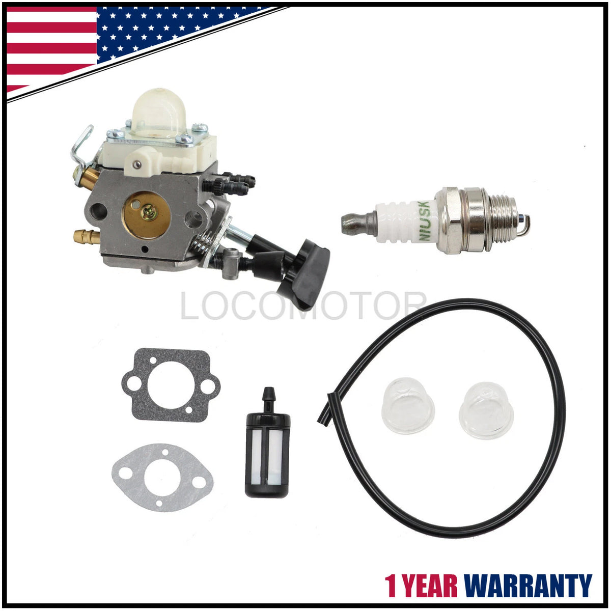 Carburetor Kit for Stihl BG86 SH56 SH56C SH86 SH86C BG86CE BG86Z BG86CEZ