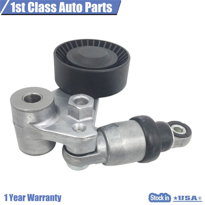 Belt Tensioner Serpentine with Pulley for Hyundai Kia V6 3.3L 3.5L 3.8L (2006–2016)