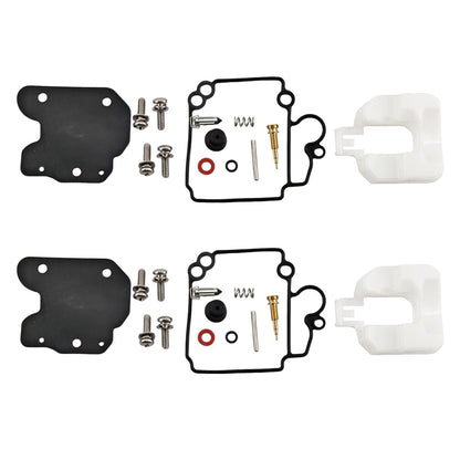 2Pcs Carburetor Repair Kit 67C-W0093-01-00 for Mercury Outboard (30-40HP)