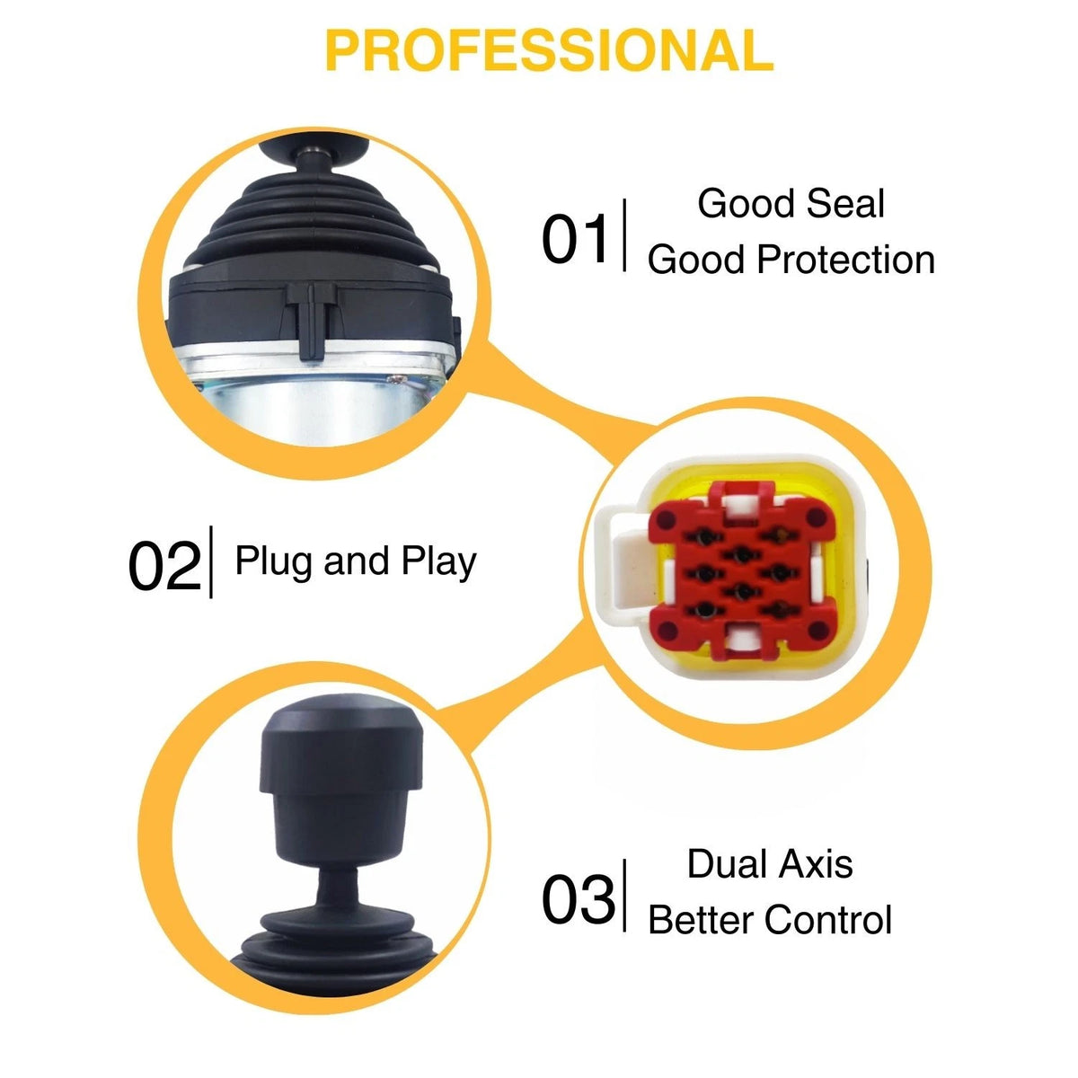 Joystick Controller 1001166539 1600317 for JLG 600A 600AJ 600S 601S 660S 660SJ (2000–2023)