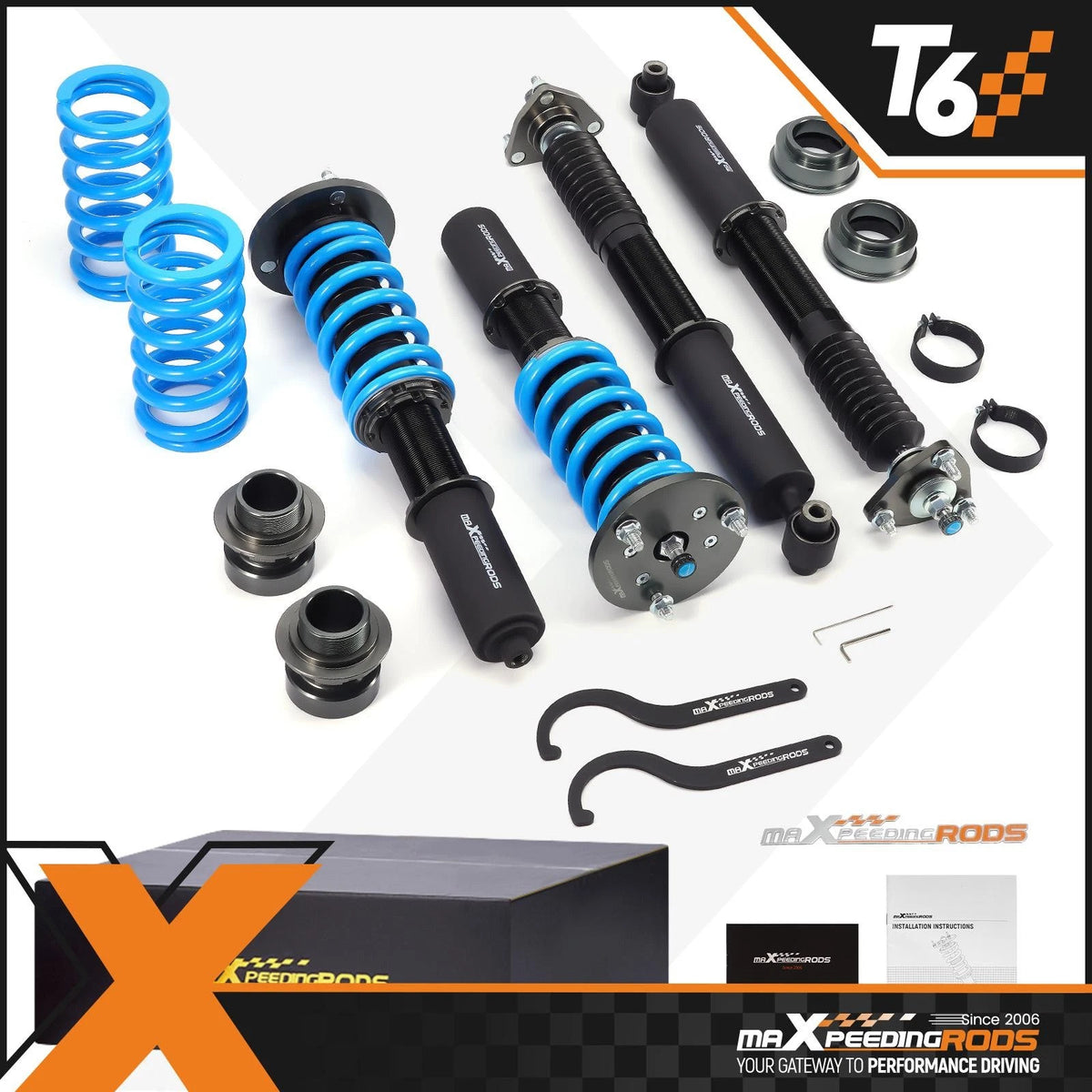 Coilovers Kit for Lexus IS250 / IS350 Sedan AWD (2014–2016)