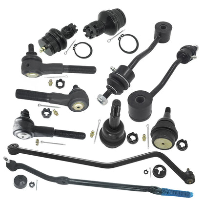 Ball Joint, Sway Bar Link, Tie Rod, Track Bar for Jeep Wrangler TJ (1997–2006)