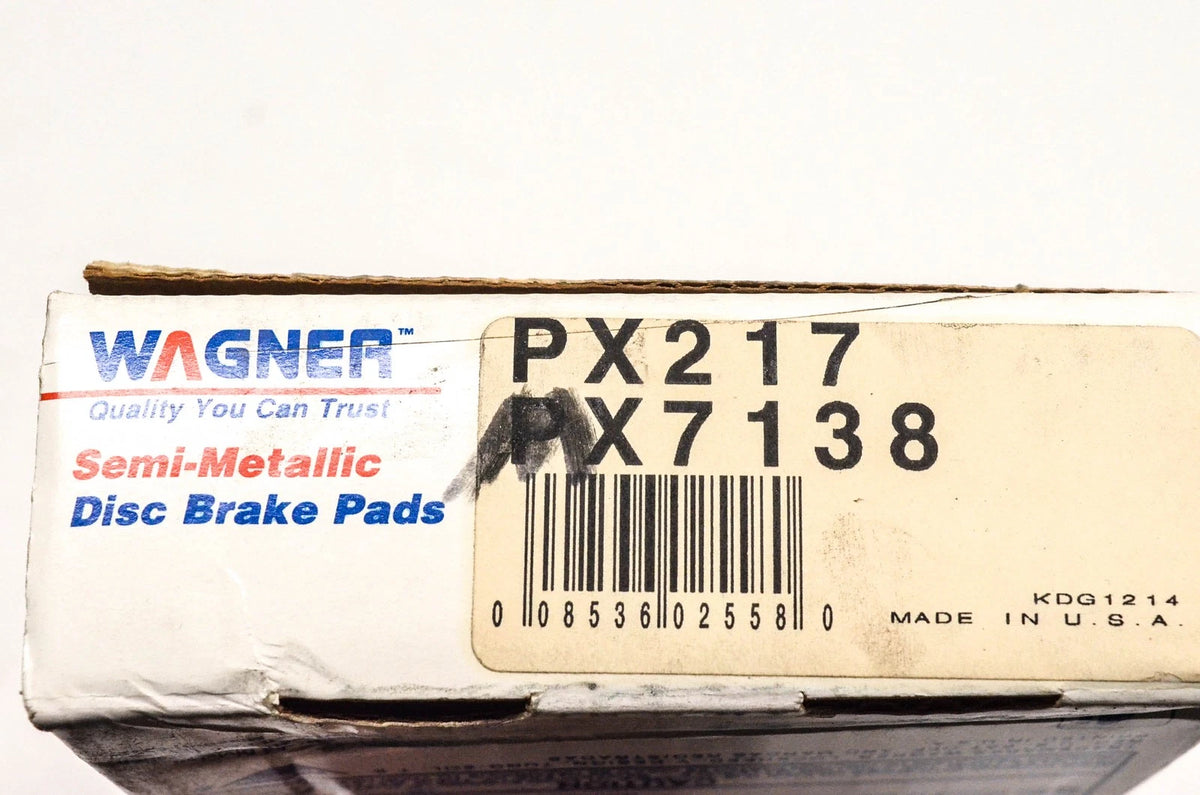 Disc Brake Pad Kit for Wagner PX217, PX7138
