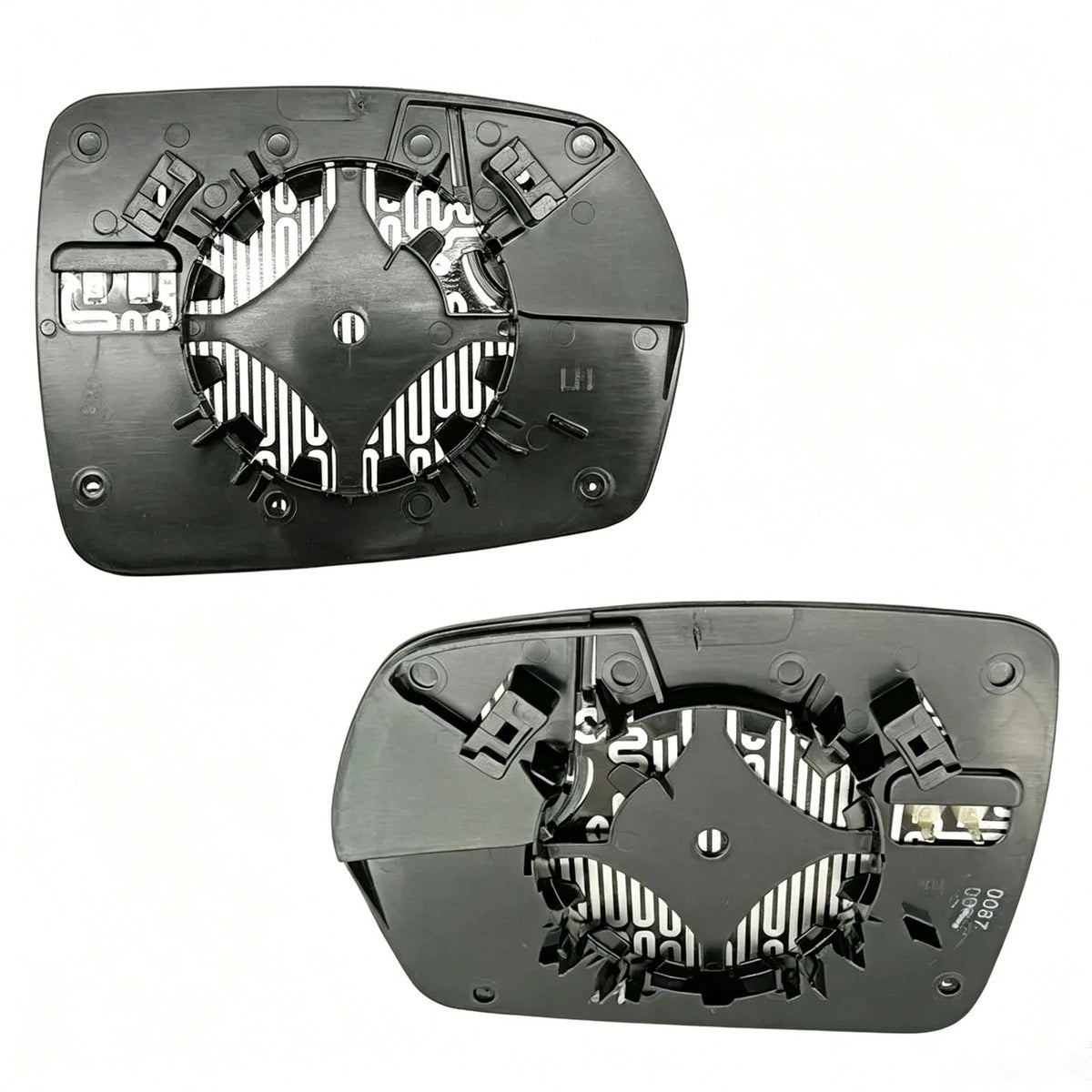 Set of 2 Rearview Wing Mirror Glass for Ford Edge (2015–2020) FT4Z17K707G
