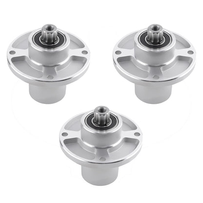 3X Mower Spindles for Hustler Sport 42" 48" 54" Deck (601804 607418) Aluminum