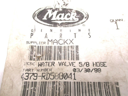 Air Operated Water Valve for Mack (4379-RD588041, RD-5-8804-1)