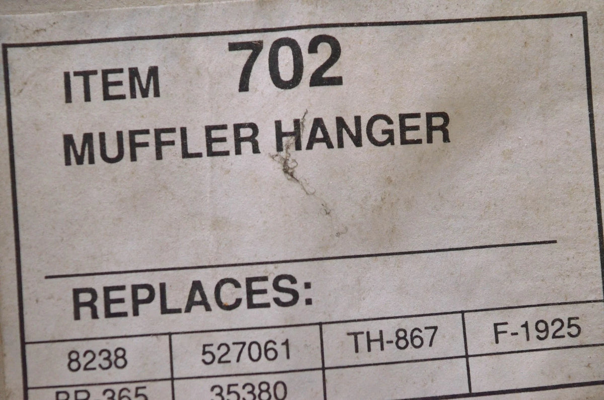 Muffler Hanger for Nickson Industries 702, BR365, TH-867