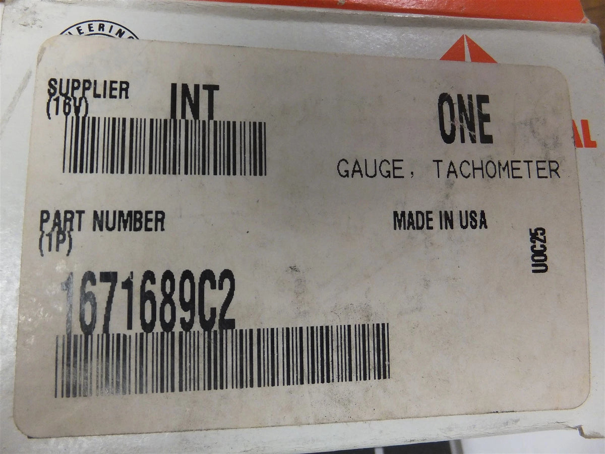 Tachometer Gauge for International (1671689C1, 1671689C2)