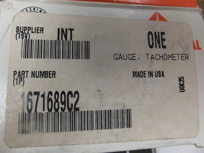 Tachometer Gauge for International (1671689C1, 1671689C2)