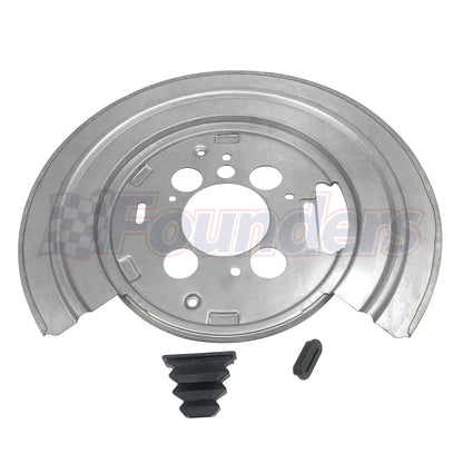 Pair of Brake Backing Plates for Dodge Ram 1500, Durango, Chrysler Aspen (2002–2009)