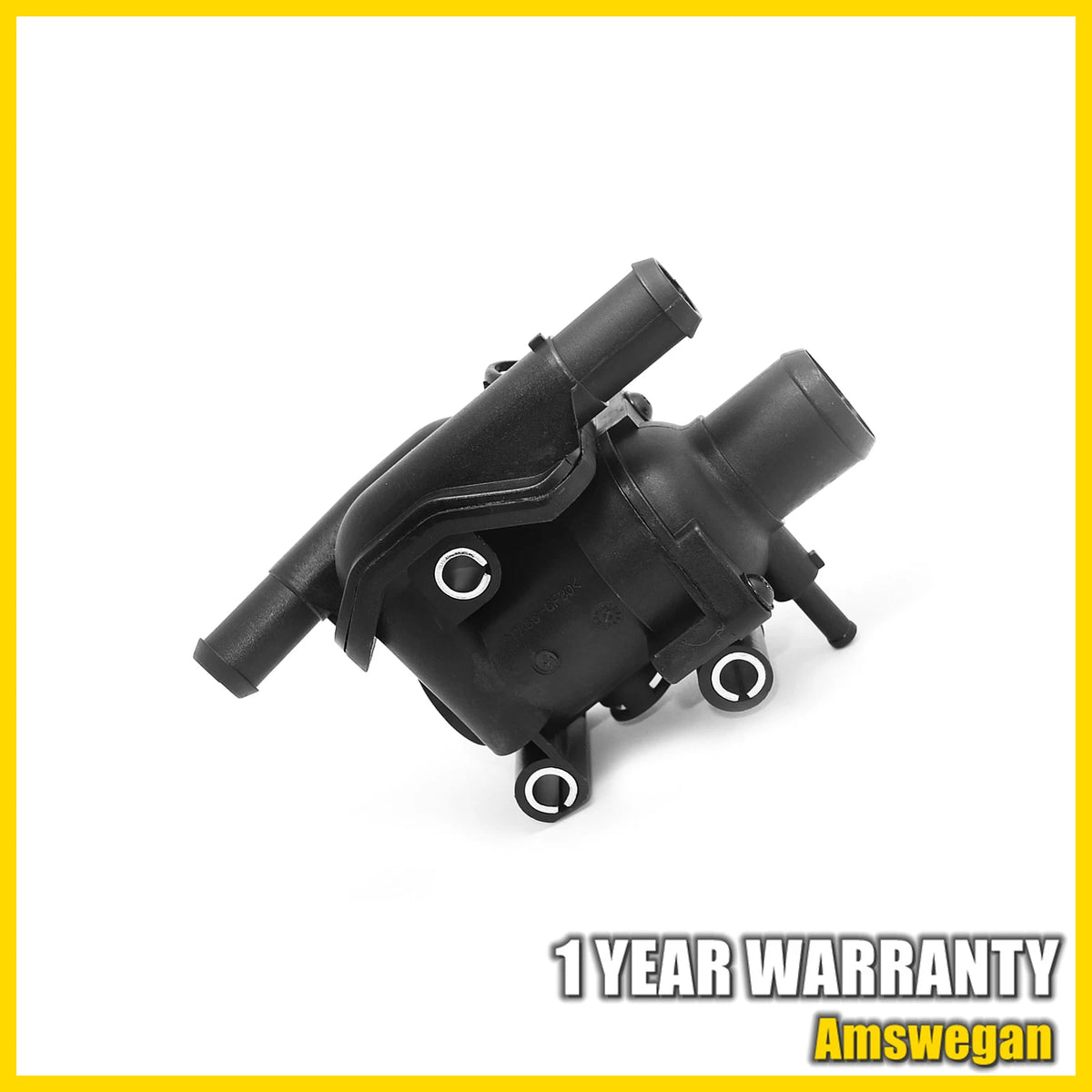 Coolant Thermostat & Water Outlet Housing 902-201 for Ford Focus Mazda (2000–2004)
