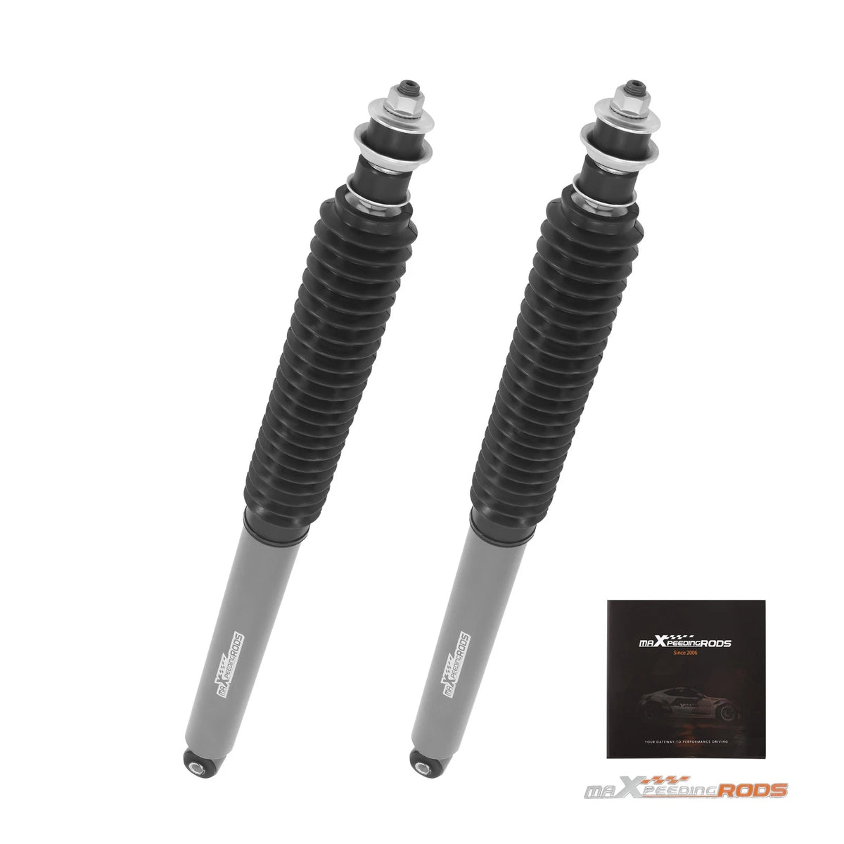 Set of 2 Rear Shock Absorbers for Toyota Tundra (2007–2021) 0-3.5inch Lift