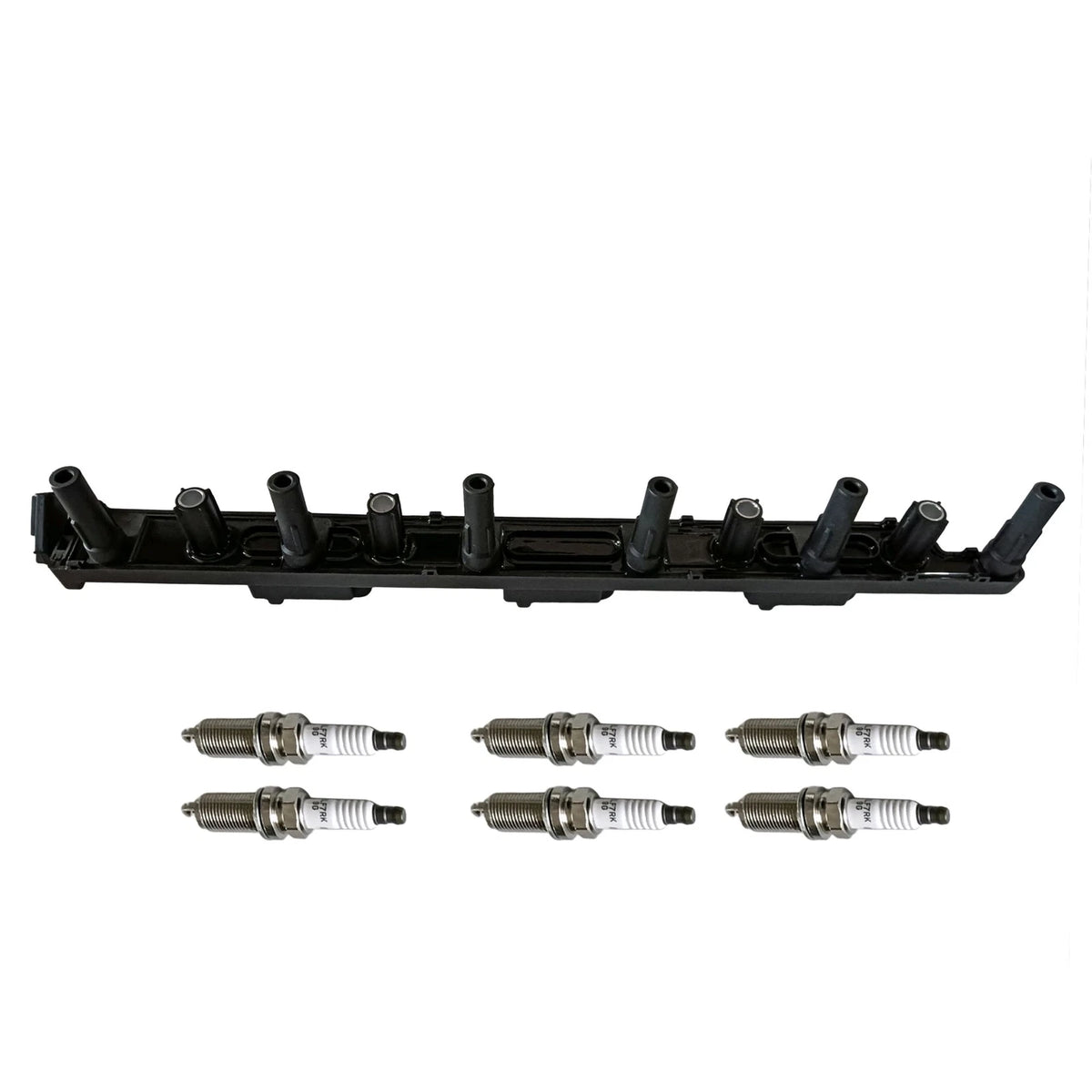 Set of 6 Ignition Coils & Spark Plugs for Jeep Grand Cherokee Wrangler TJ (1997–2006)