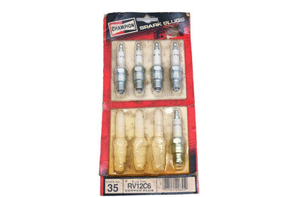 5X Champion RV12C6 Spark Plugs for RV (NOS)