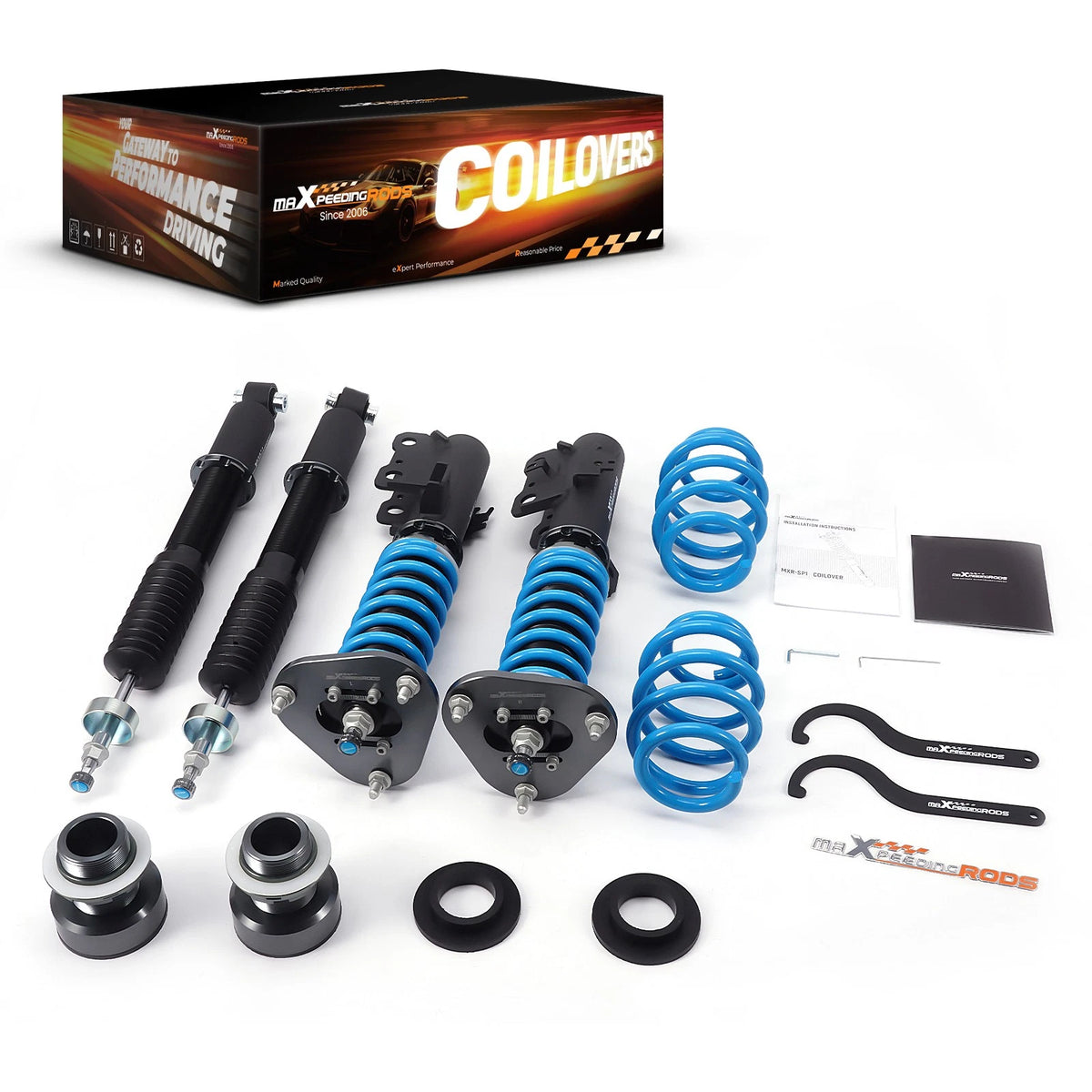 Adjustable Coilover Shock Lowering Kit for Lexus CT200H (2011–2017)