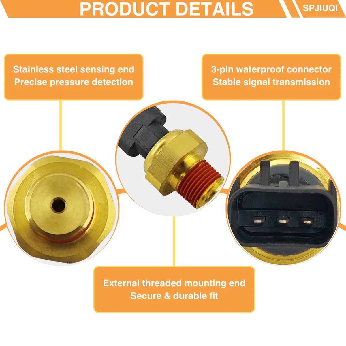 Oil Pressure Sensor 68145662AA for Dodge Chrysler Dart Jeep Ram Fiat (2012–2016)