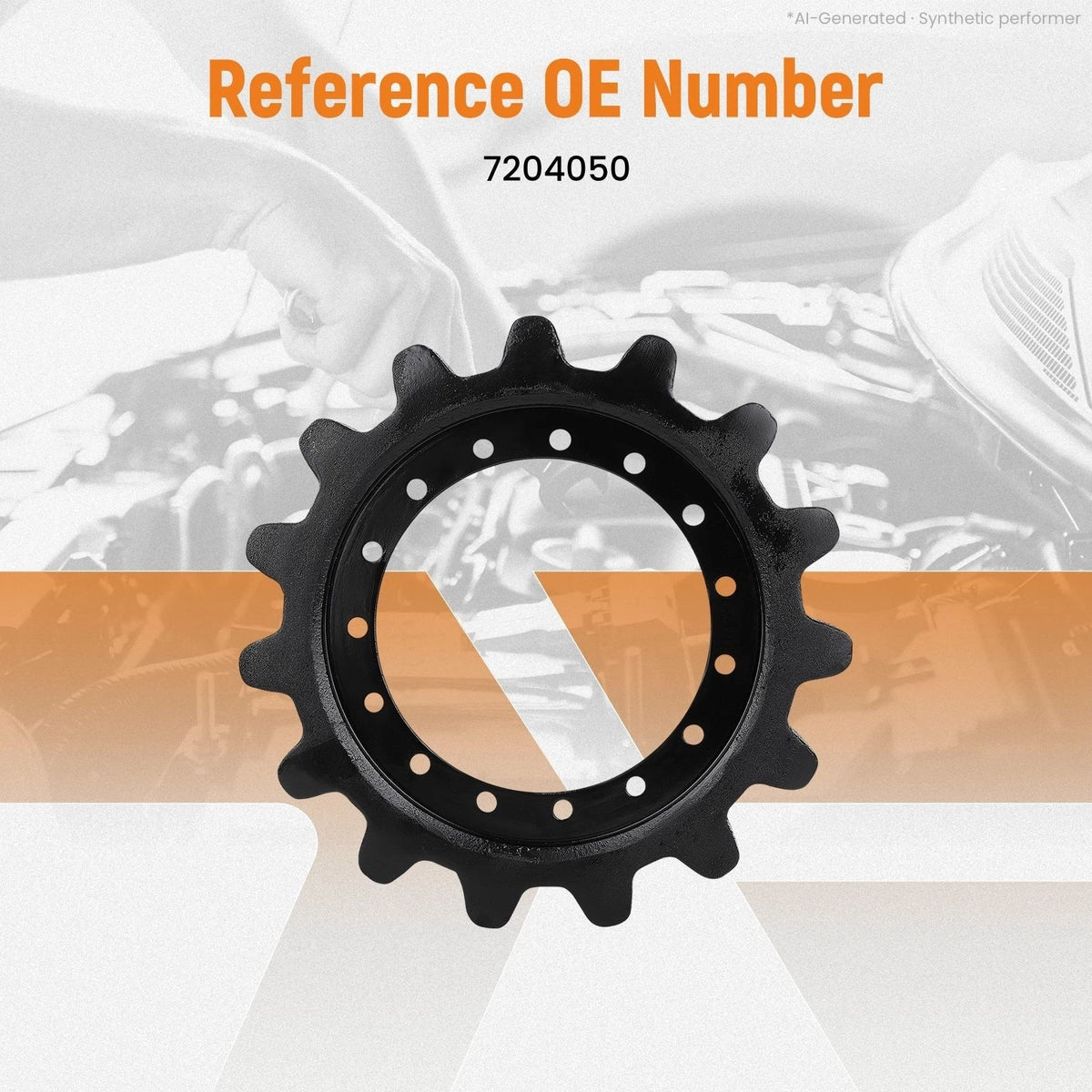 15-Bolt Drive Sprocket for Gehl RT165 (720405)