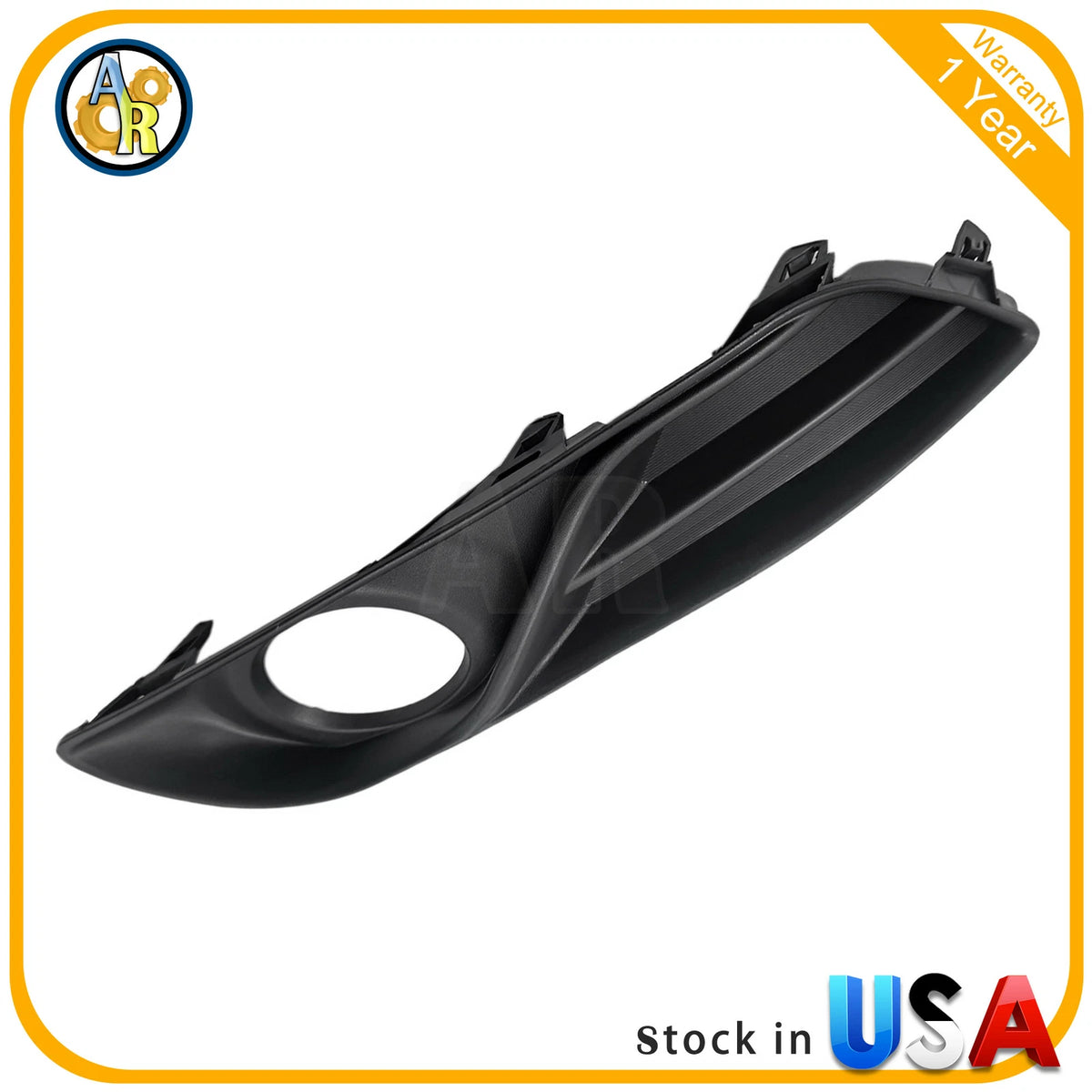 Fog Lamp Cover for Nissan Sentra (2013–2015) Left Driver Side w/Hole