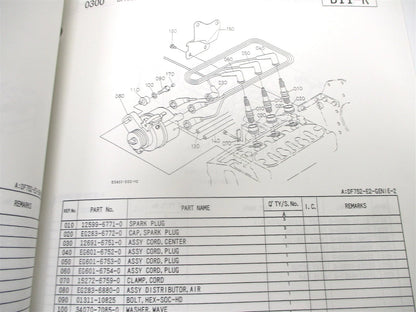 Illustrated Parts List Manual for Kubota DF752-E2-Genie-2 (Dual Fuel)