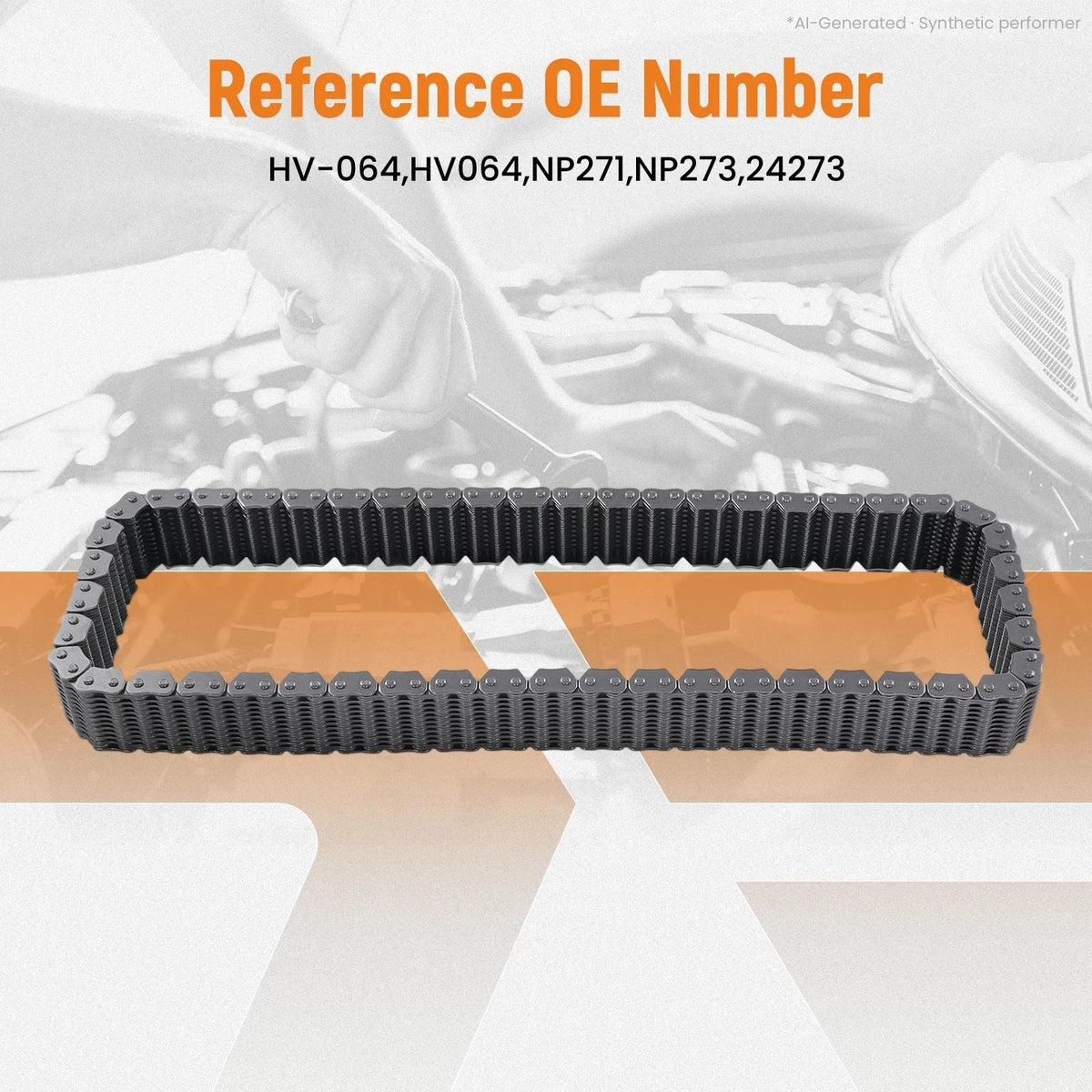 Transfer Case Chain for Dodge Ram 4500 5500 (2007–2012) 5086328AA Steel