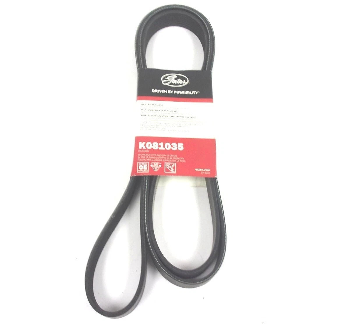 Gates Serpentine Micro-V Belt 8PK2628 for K081035 (104" x 1-3/32")
