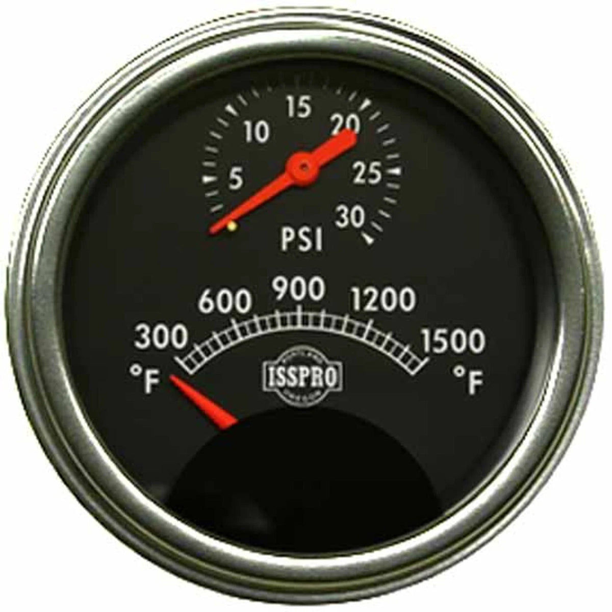 Isspro R608P Turbocator Pyrometer/Boost Gauge for