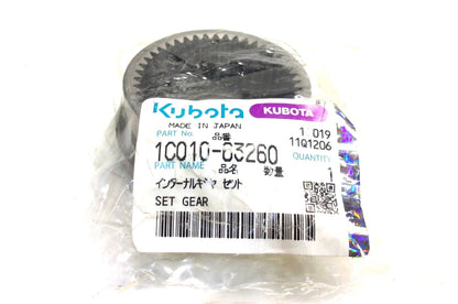 Set of 4 Internal Set Gears for Kubota V2607 V3300 V3307 V3600 V3800 (OEM)