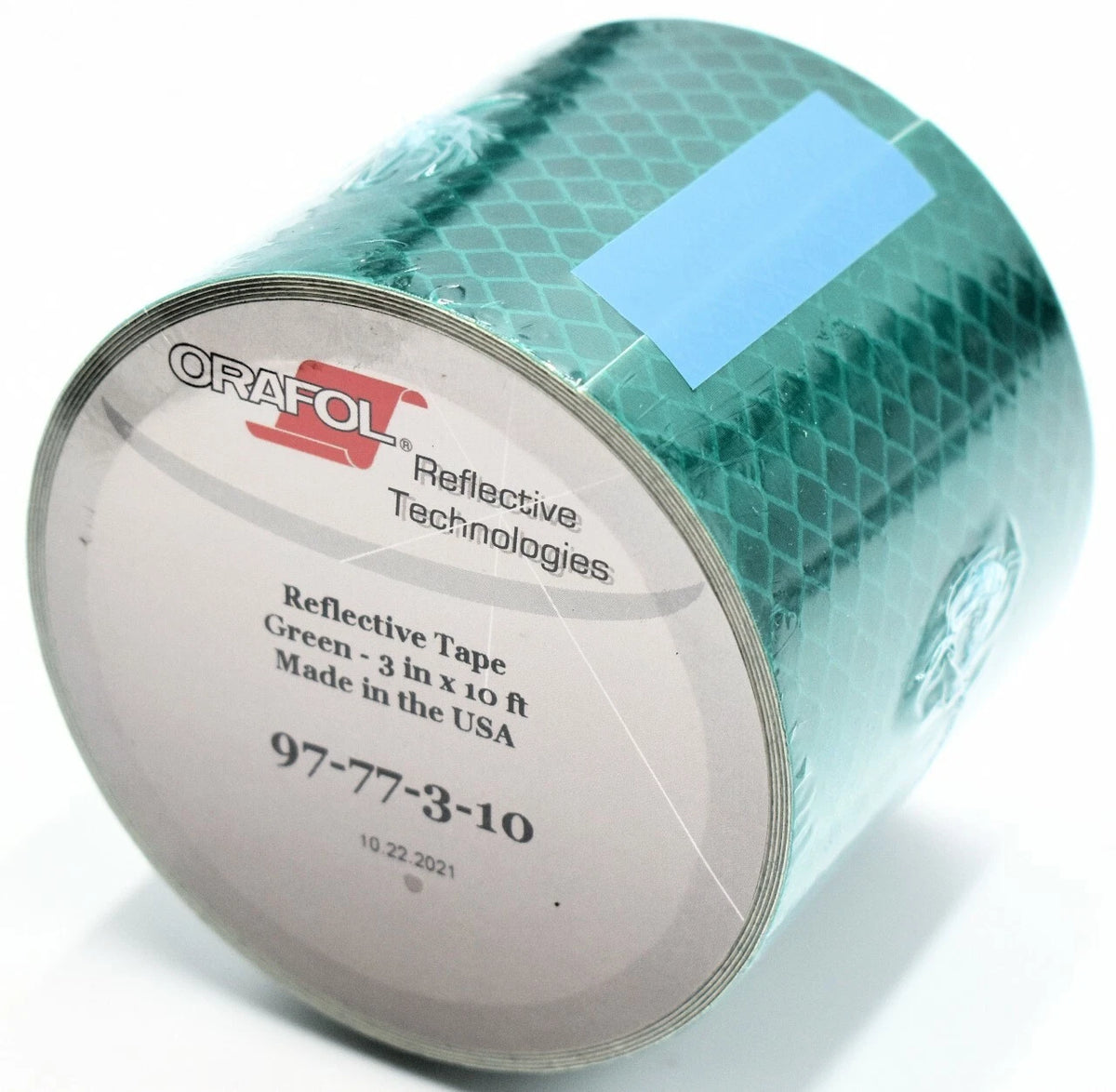 3" x 10' Green Reflective Tape for Universal (5900 Series)