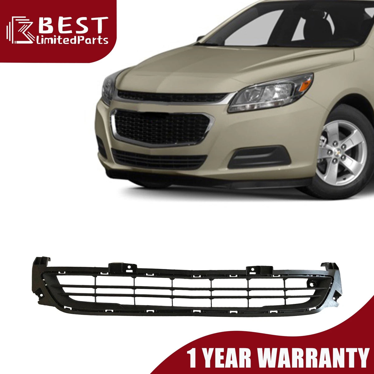 Front Lower Bumper Grille for Chevrolet Malibu (2014–2016) GM1036160