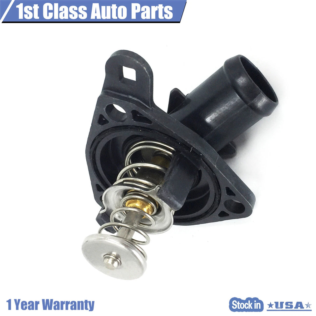 Engine Coolant Thermostat with Housing for Acura RSX Honda Civic SI CR-V (2002–2006)
