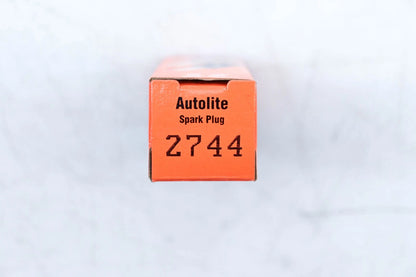 2X Autolite 2744 Copper Core Resistor Spark Plugs for (NOS)