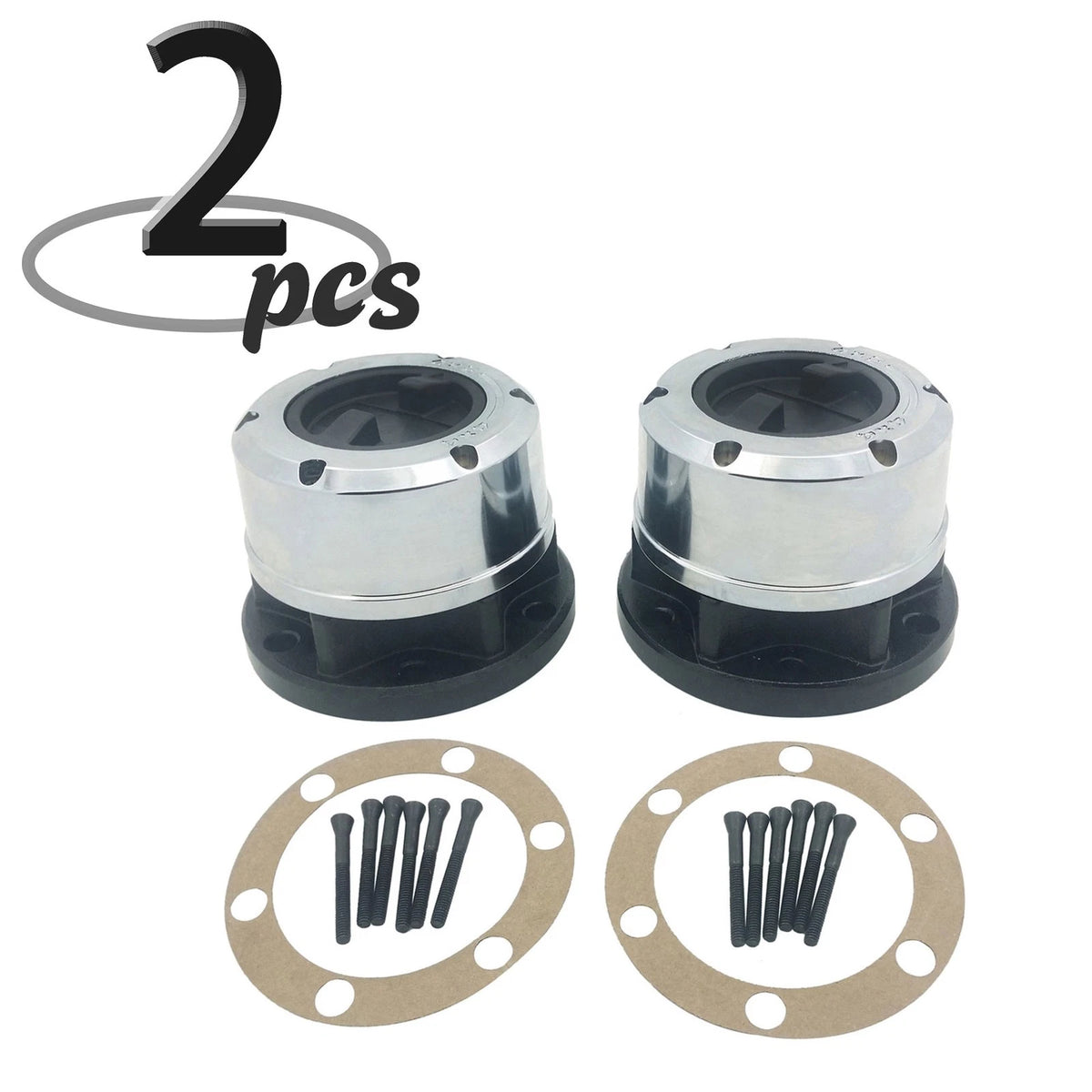 Set of Locking Hubs for Nissan Frontier Xterra Pathfinder (1998–2004)