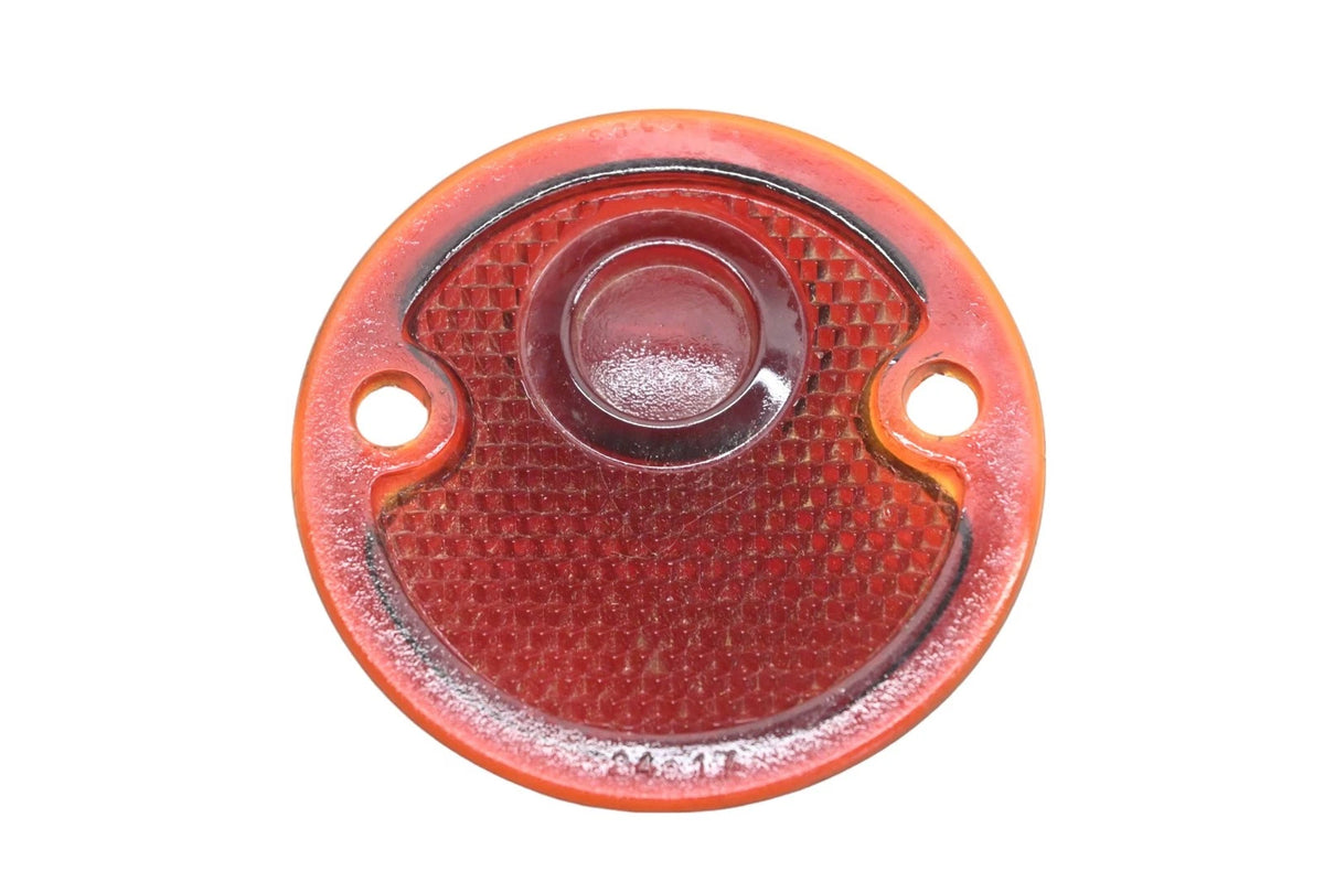 3.5" Red Glass Taillight Lens for Aftermarket 24017 (NOS)