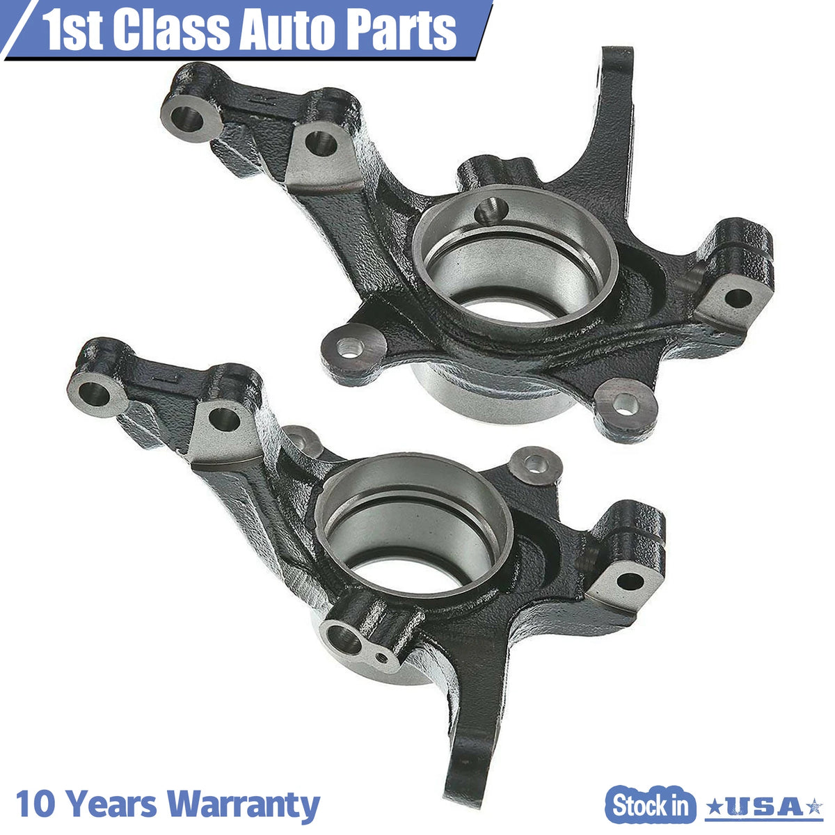 Pair of Steering Knuckles for Hyundai Tucson (2010–2013) 698-054