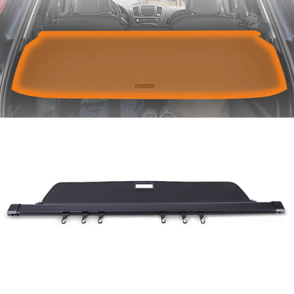 Retractable Cargo Cover for Honda Pilot (2016–2022) Black Waterproof